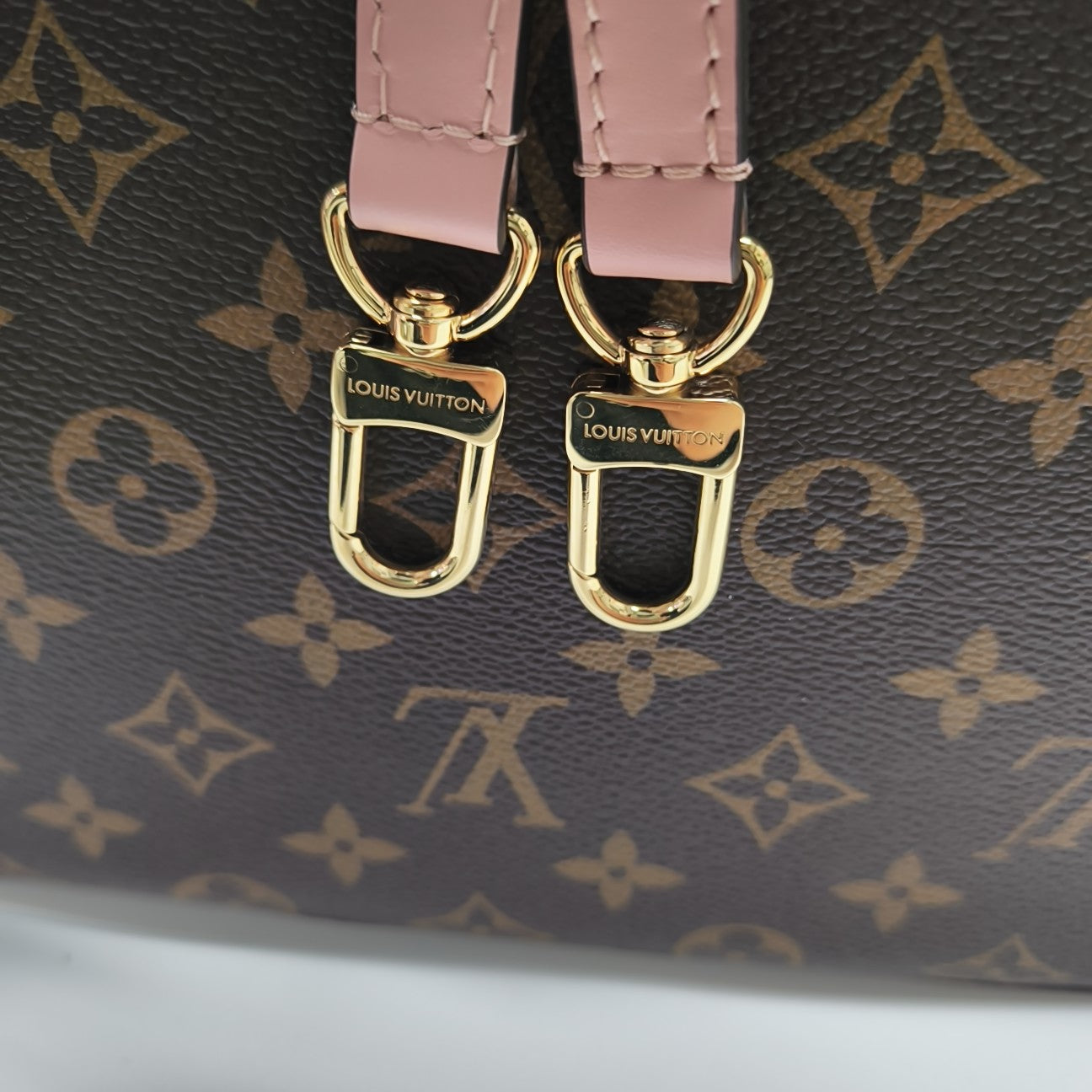 NÉONOÉ MM Monogram Coated Canvas Brown