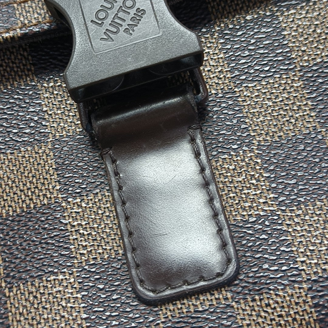 MELVILLE Damier Ebene Coated Canvas Brown