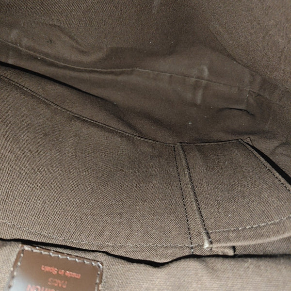 BROOKLYN Damier Ebene Coated Canvas Brown
