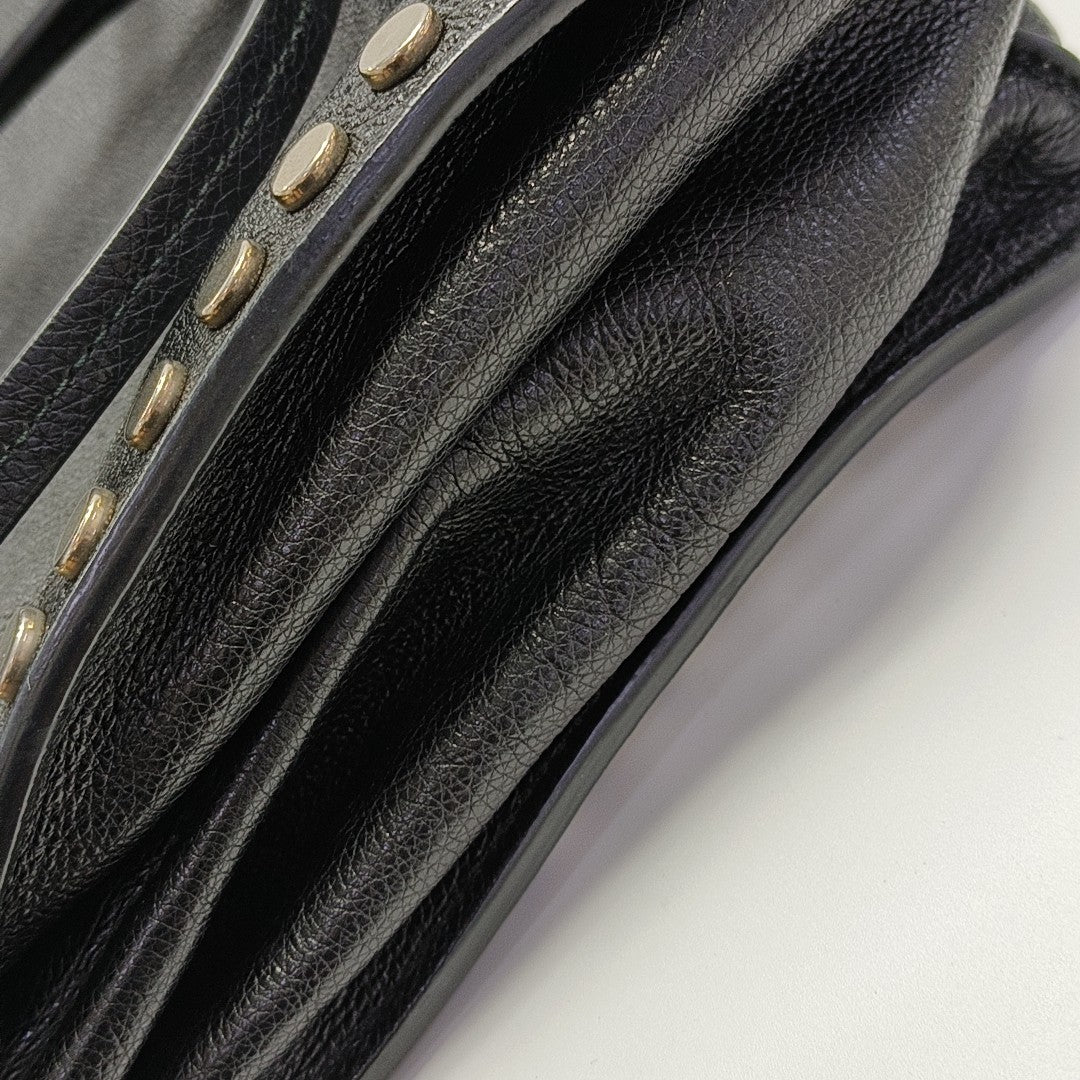 Etiquette Calfskin Black