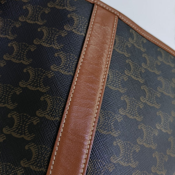 TRIOMPHE CANVAS Small Coated Canvas Brown