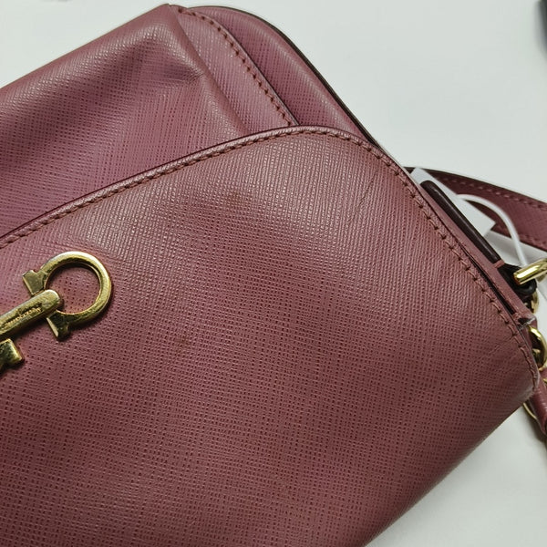Gancini Calfskin Beige