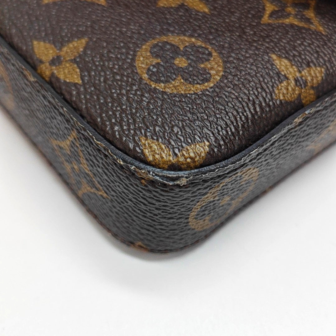 Authenticated pre-owned  FÉLICIE Monogram Coated Canvas Brown - Shoulder Bag at Looply