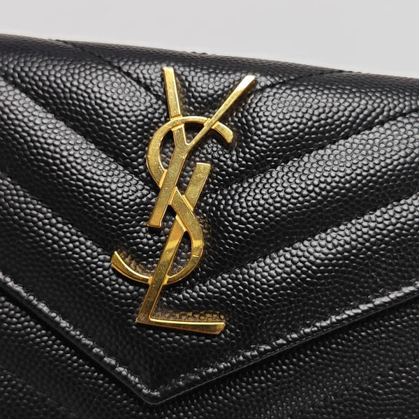 MONOGRAM Quilted Calfskin Black Wallet