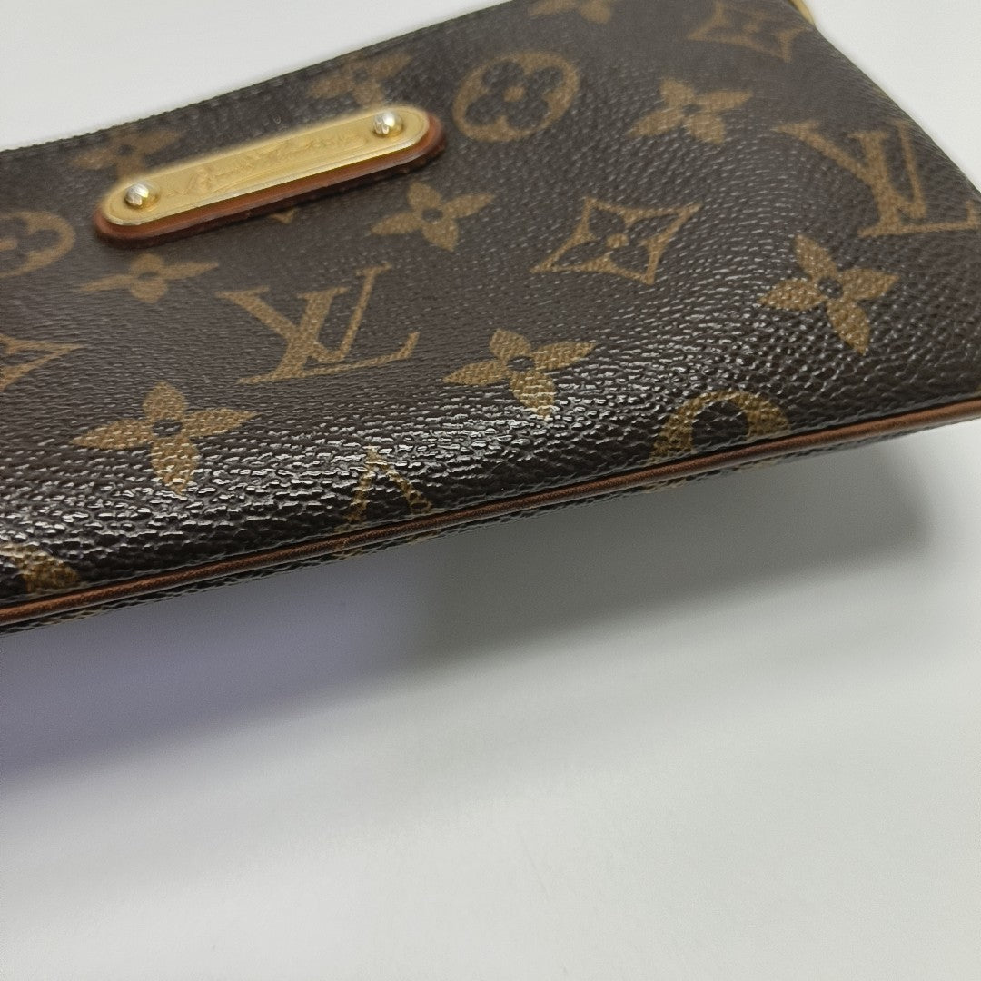 VINTAGE MILLA MM Monogram Coated Canvas Brown