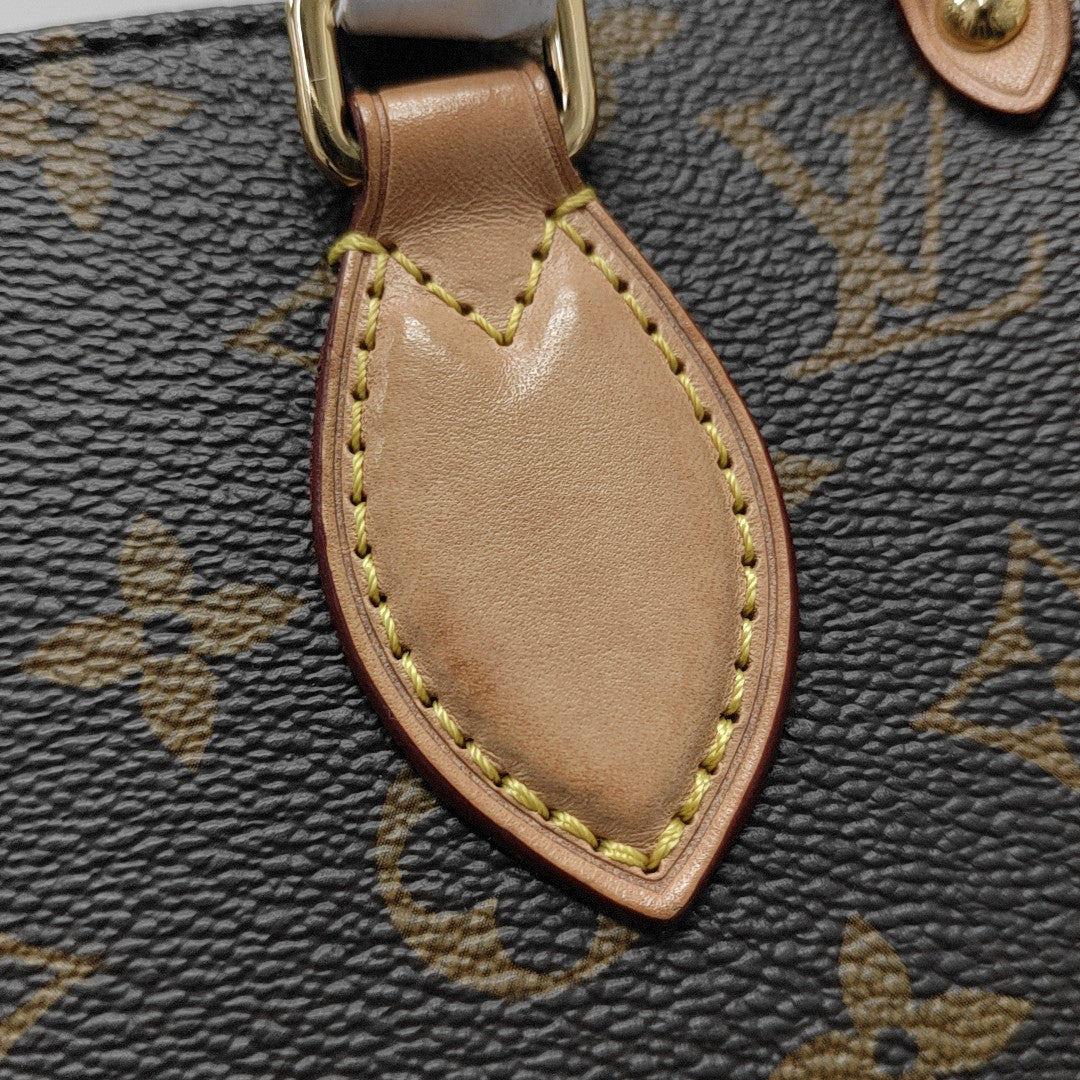 SAC PLAT BB Monogram Coated Canvas Brown
