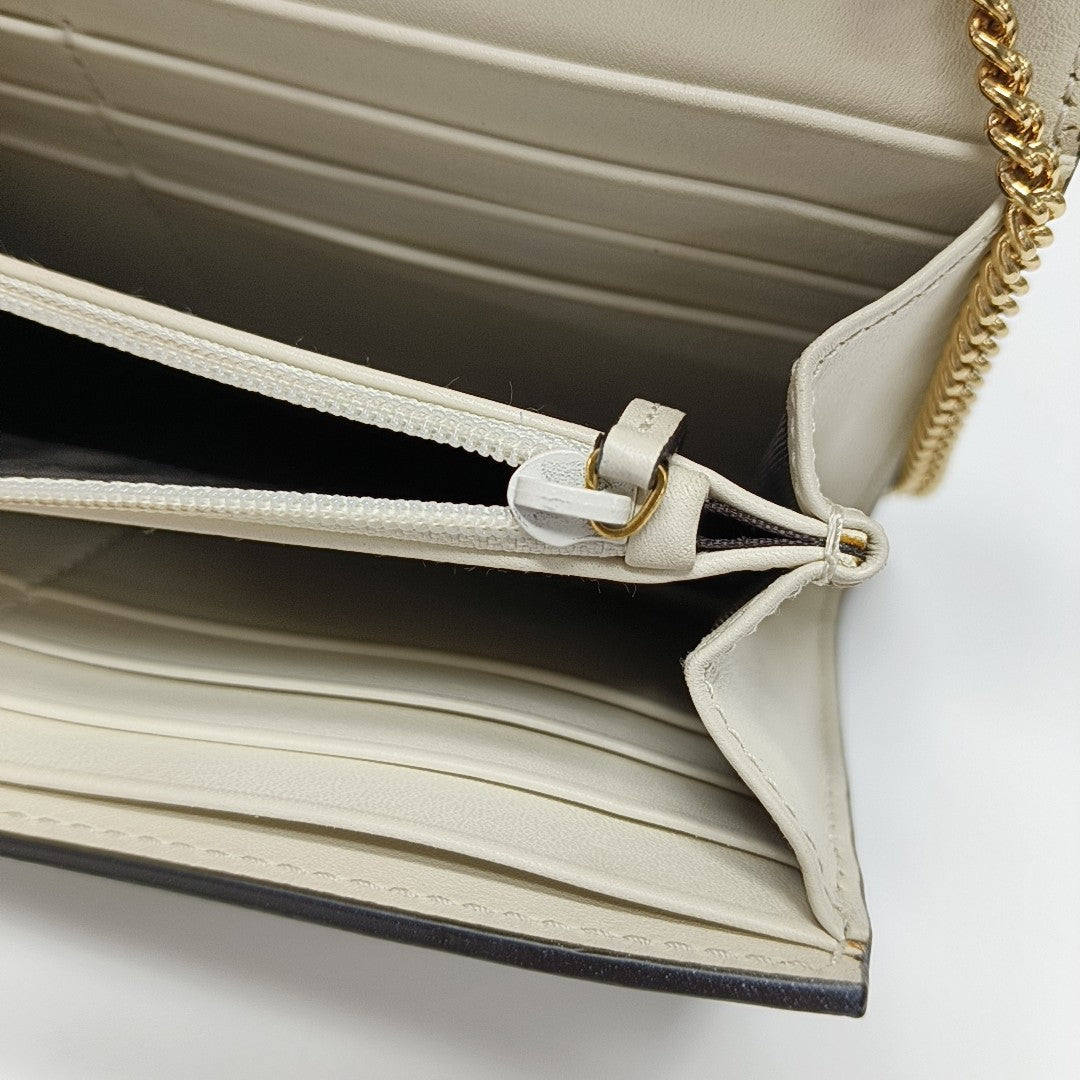 Padlock Mini Monogram Coated Canvas White