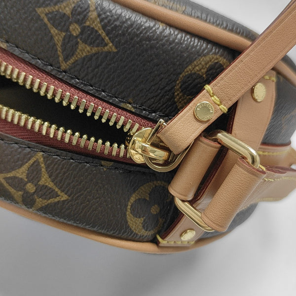 BOITE CHAPEAU PM Monogram Coated Canvas Brown