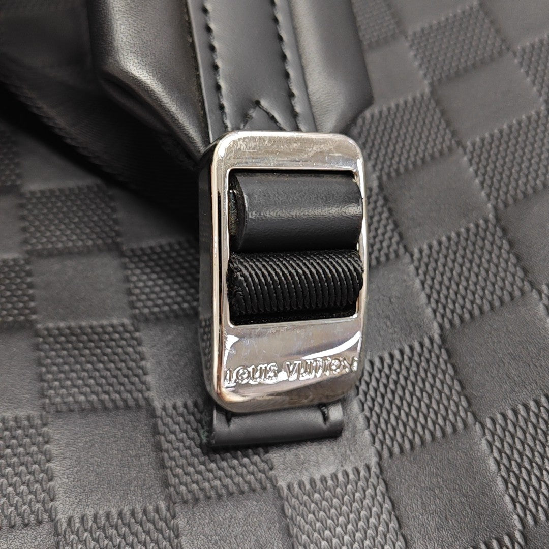 CAMPUS Damier Graphite Calfskin Black