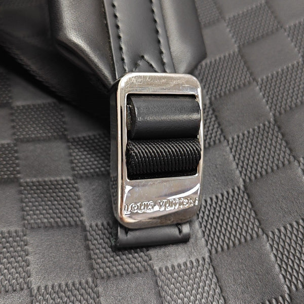 CAMPUS Damier Graphite Calfskin Black