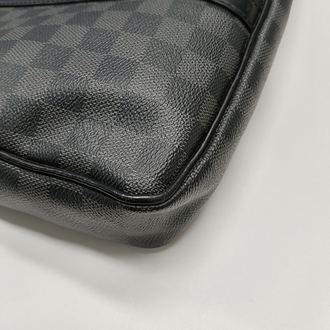 PORTE-DOCUMENTS PM Damier Graphite Coated Canvas Black