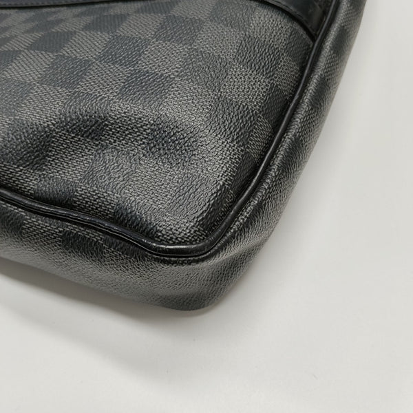 PORTE-DOCUMENTS PM Damier Graphite Coated Canvas Black