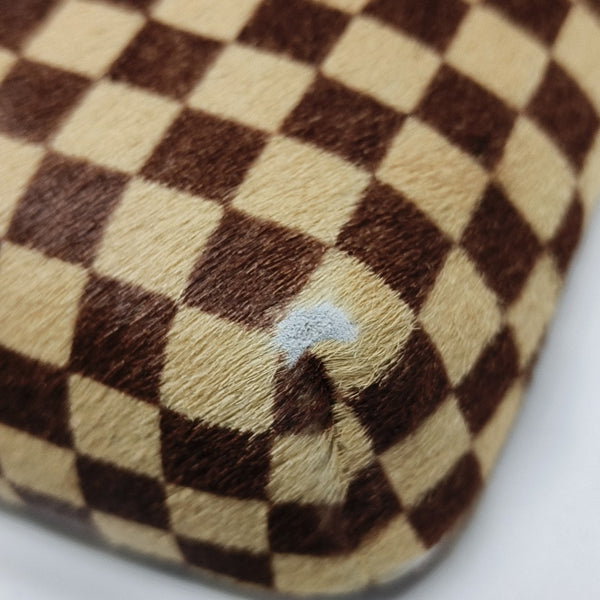 GAZELLE Damier Ebene Horsehair Brown
