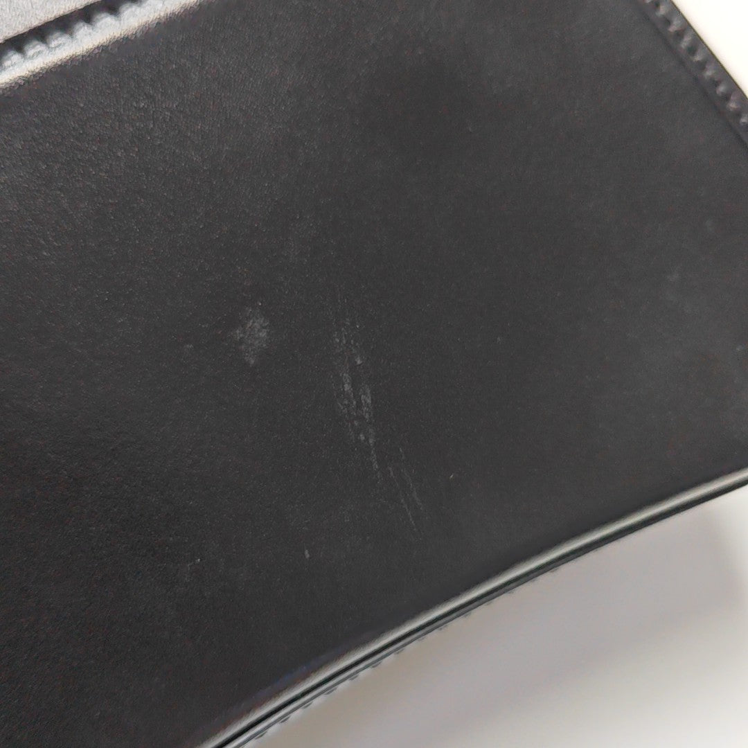 Hourglass S Calfskin Black