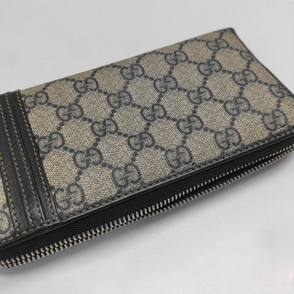 Monogram Coated Canvas Wallet Beige