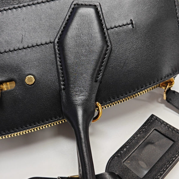 CITY STEAMER MM Calfskin Black