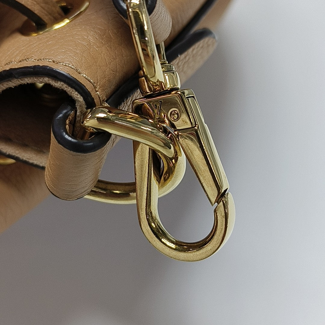 LOCKME PM Calfskin Brown