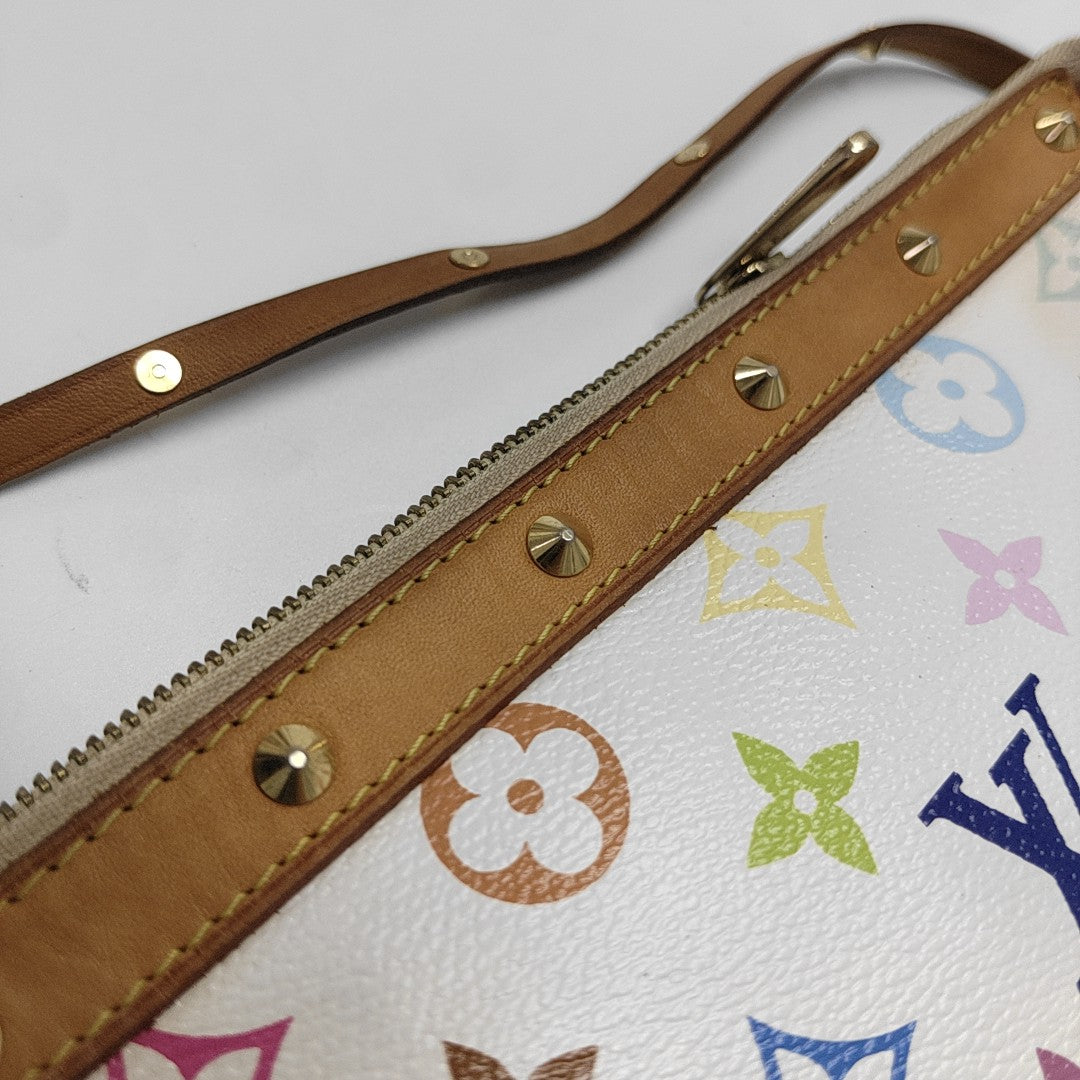 LV × TM ACCESSOIRES Monogram Coated Canvas White