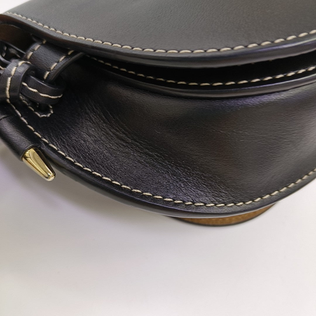 Gate Mini Calfskin Black