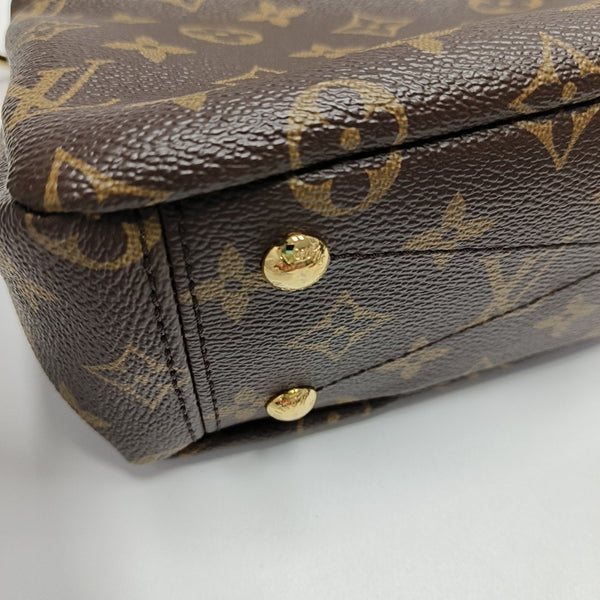 PALLAS BB Monogram Coated Canvas Brown