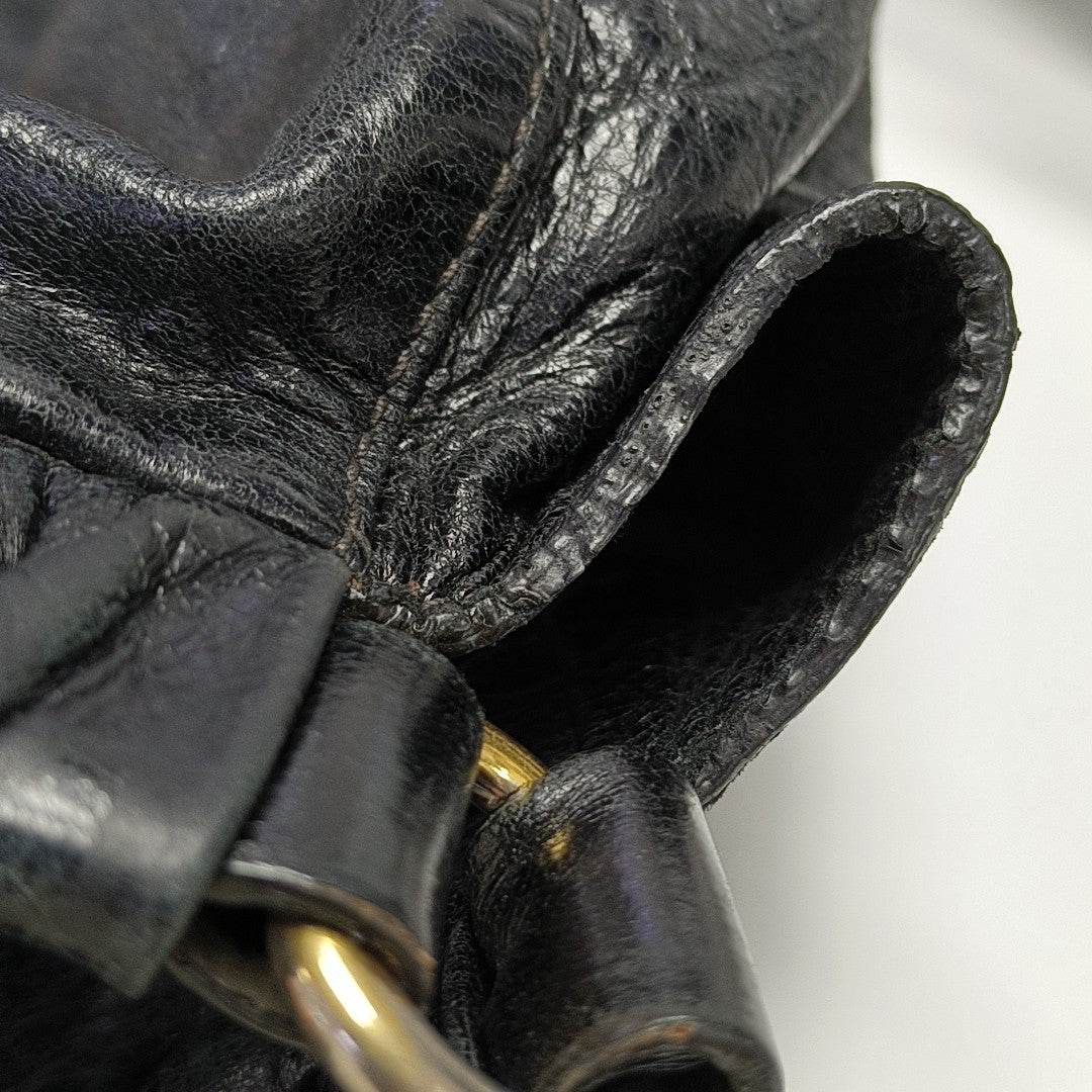 Calfskin Tote Bag Black
