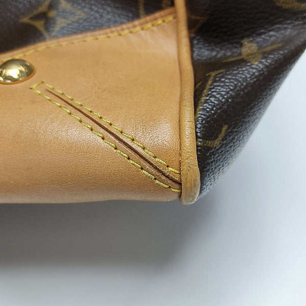 RETIRO NM Monogram Coated Canvas Brown