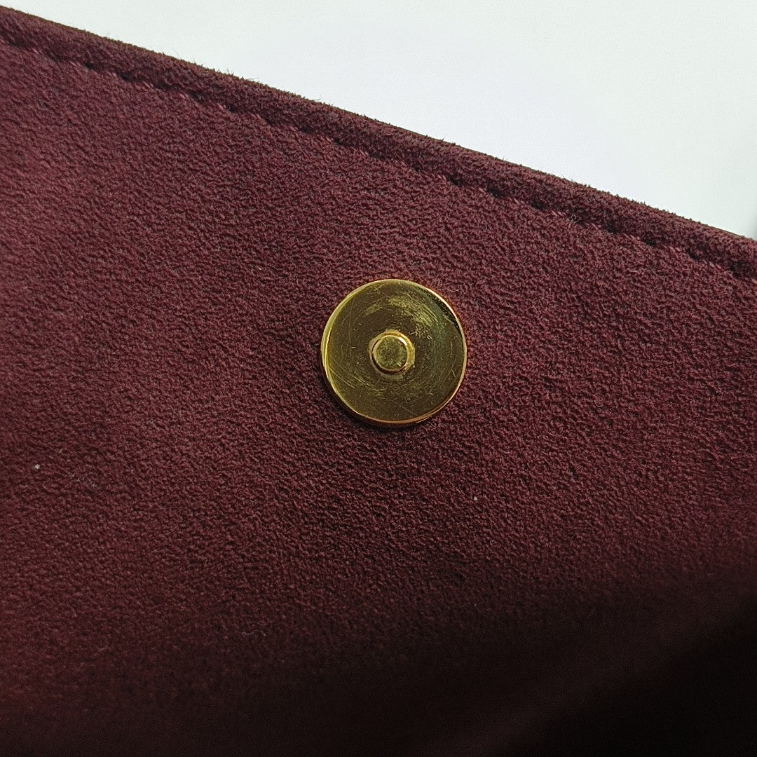 ALL IN BB Monogram Coated Canvas Brown