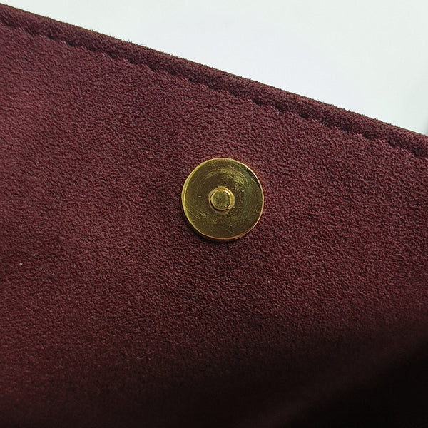 ALL IN BB Monogram Coated Canvas Brown