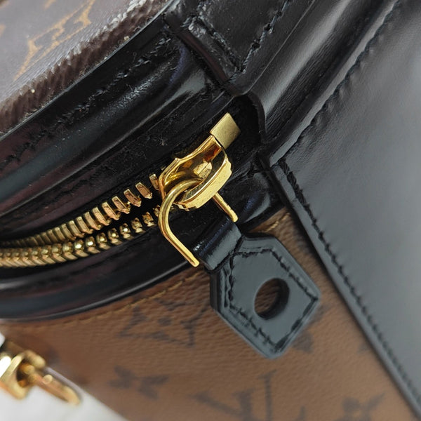 CANNES PM Monogram Coated Canvas Brown