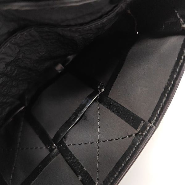 Calfskin Shoulder Bag Black