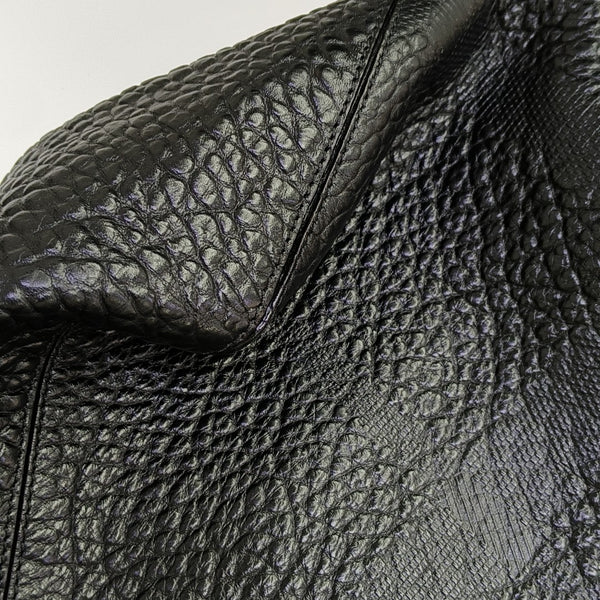 Calfskin Bucket Bag Black