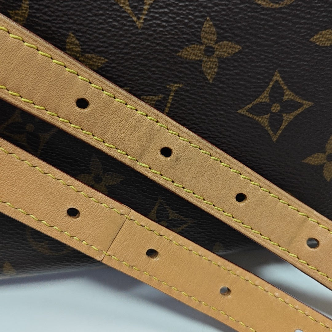 CARRYALL PM Monogram Coated Canvas Brown