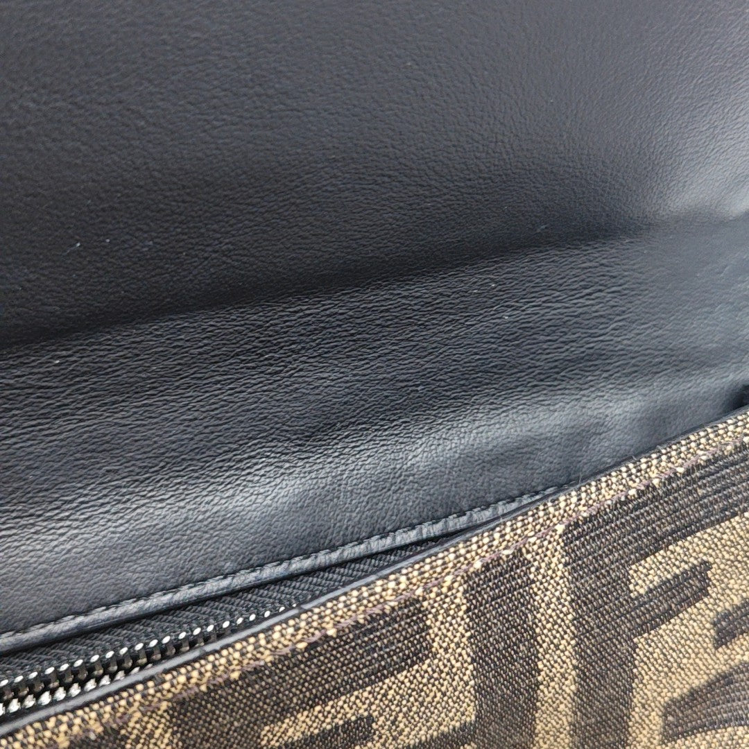 Baguette Mini Canvas Brown