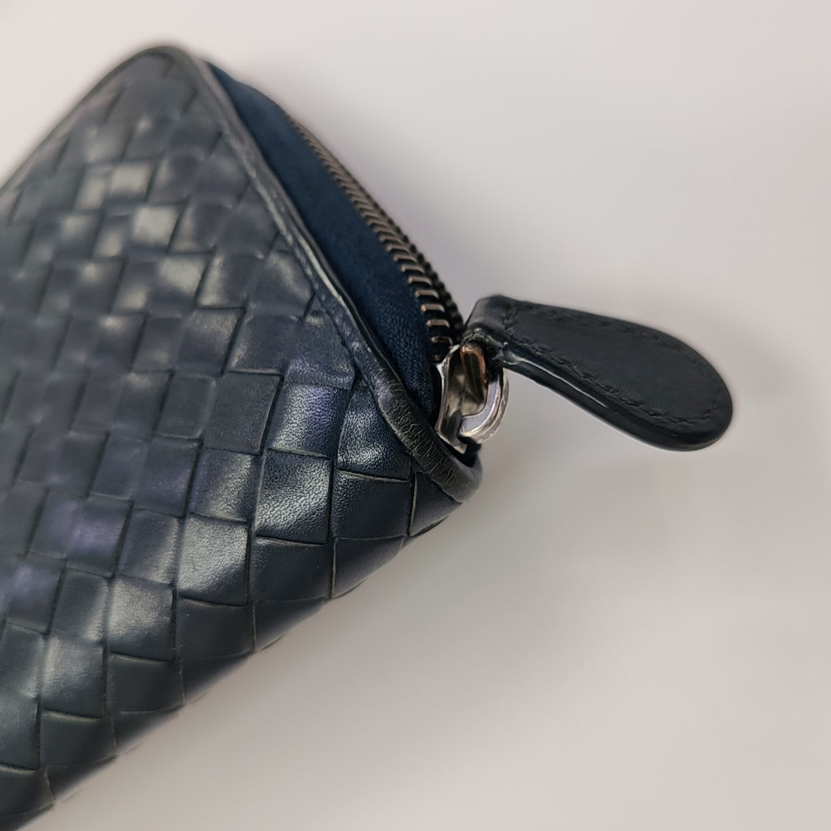 Calfskin Wallet Blue