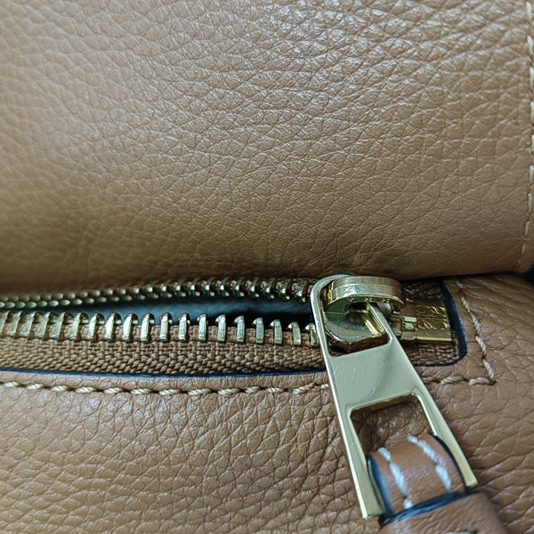 Puzzle Small Calfskin Brown