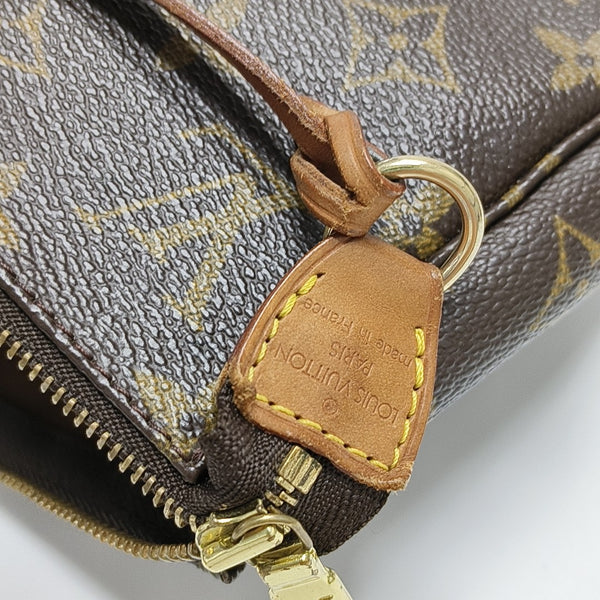 ACCESSOIRES Monogram Coated Canvas Brown
