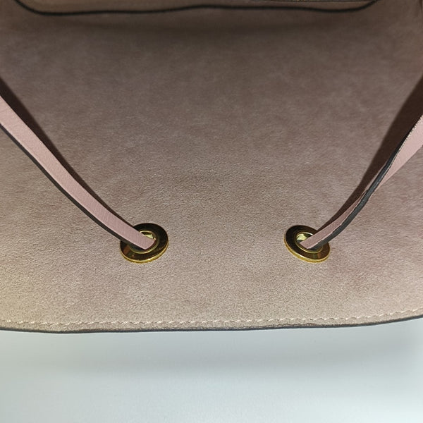 NÉONOÉ MM Monogram Coated Canvas Brown