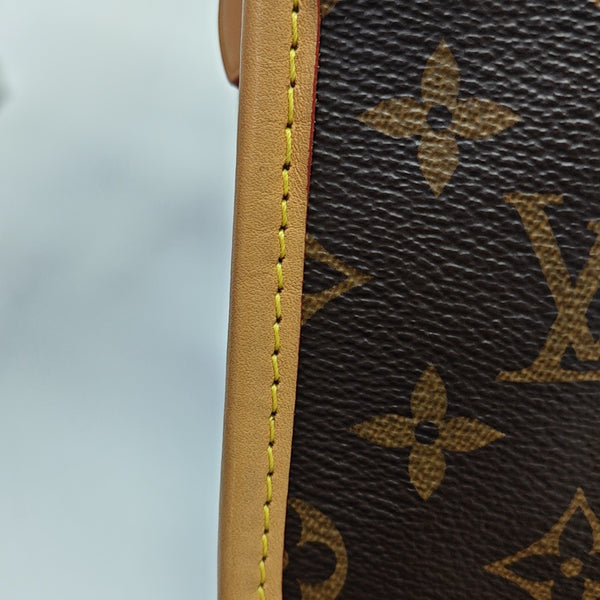 DIANE Monogram Coated Canvas Brown