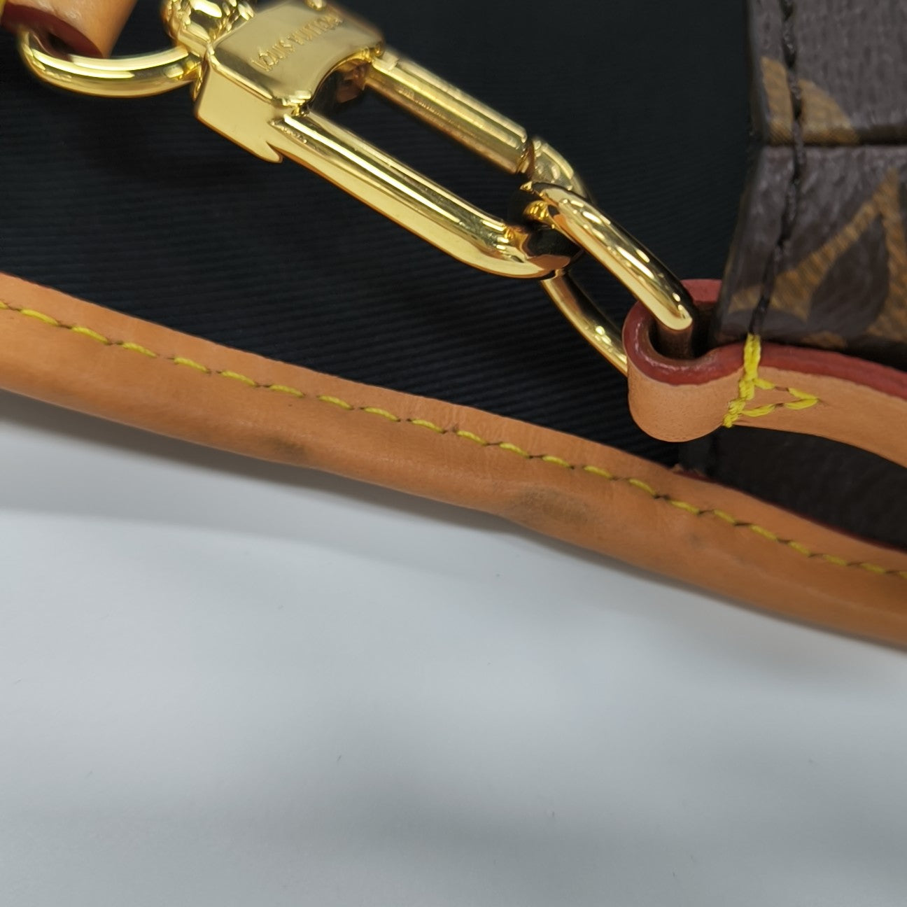 DIANE Monogram Coated Canvas Brown