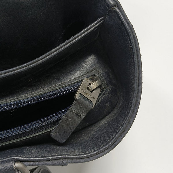 Special Material Top Handle Bag Black