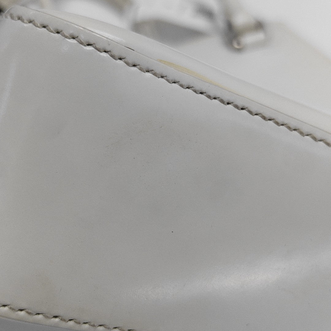 Calfskin Tote Bag Small White