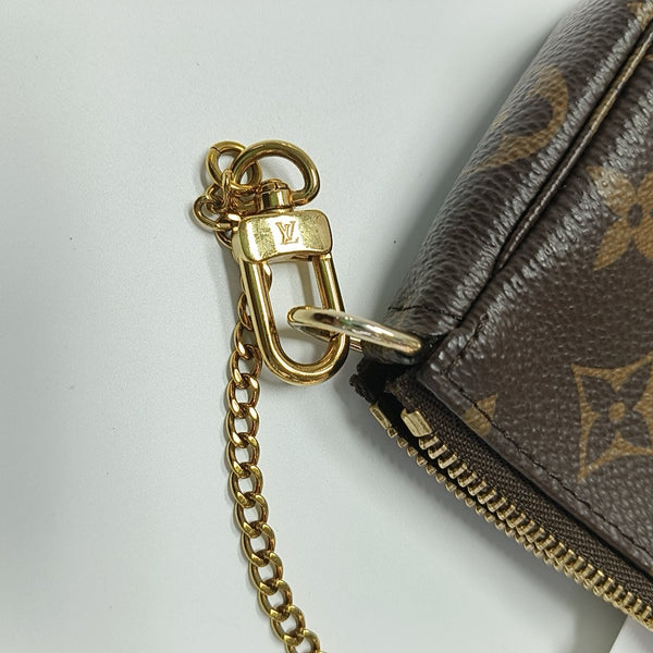 ACCESSOIRES Mini Monogram Coated Canvas Brown