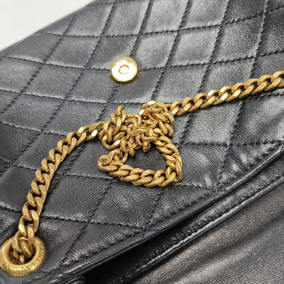 NOLITA Mini Quilted Lambskin Black