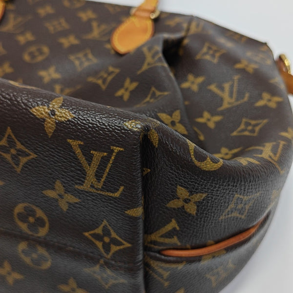 BOETIE PM Monogram Coated Canvas Brown