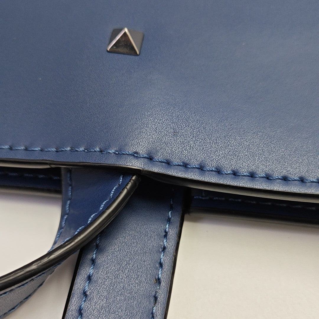 Vltn Calfskin Blue