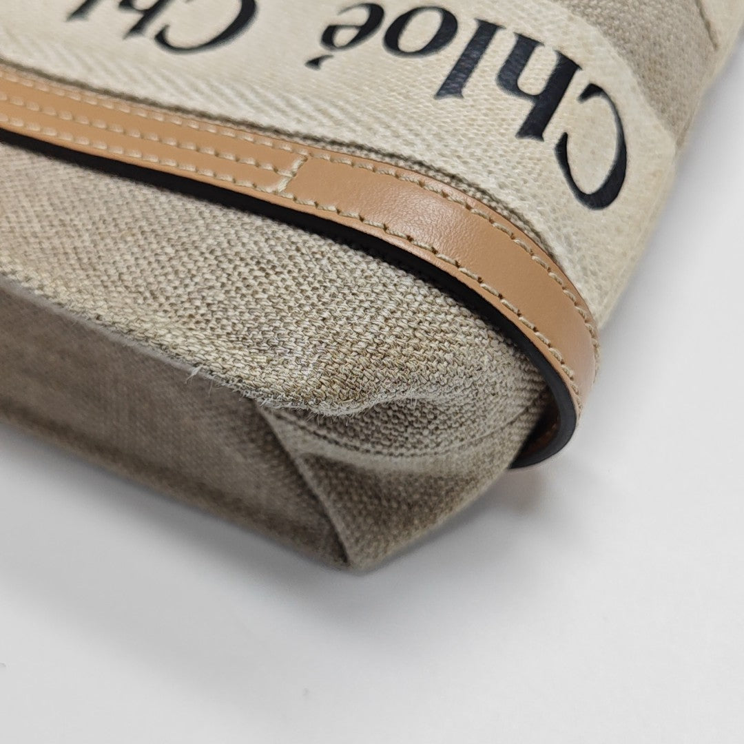 Woody Mini Fabric Beige