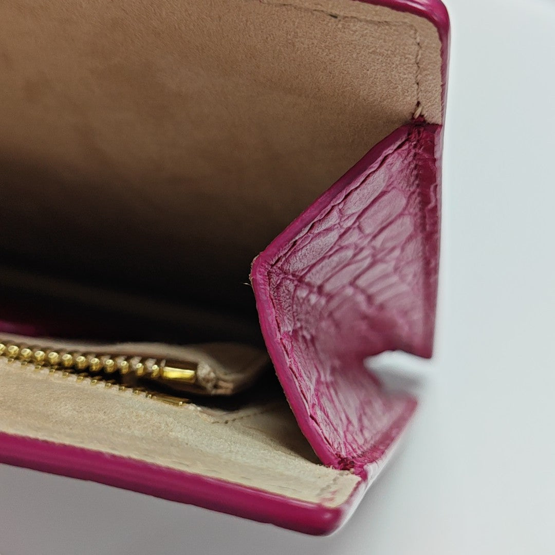Calfskin Clutch Red