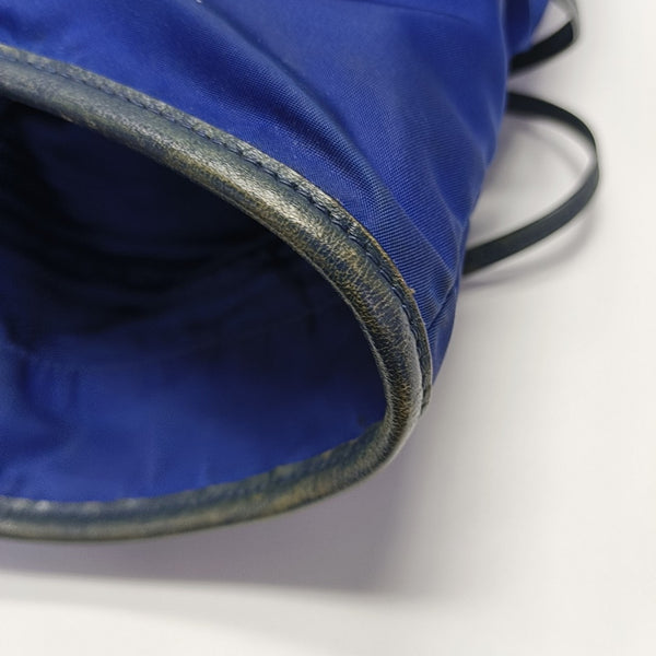 Nylon Tote Bag Blue
