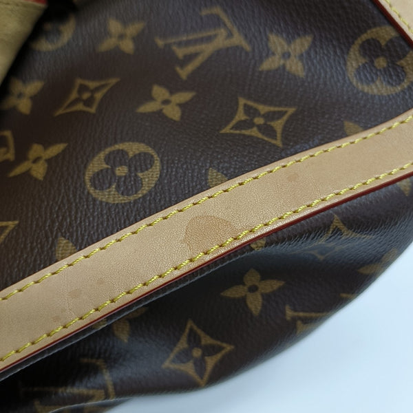 DAUPHINE GM Monogram Coated Canvas Brown