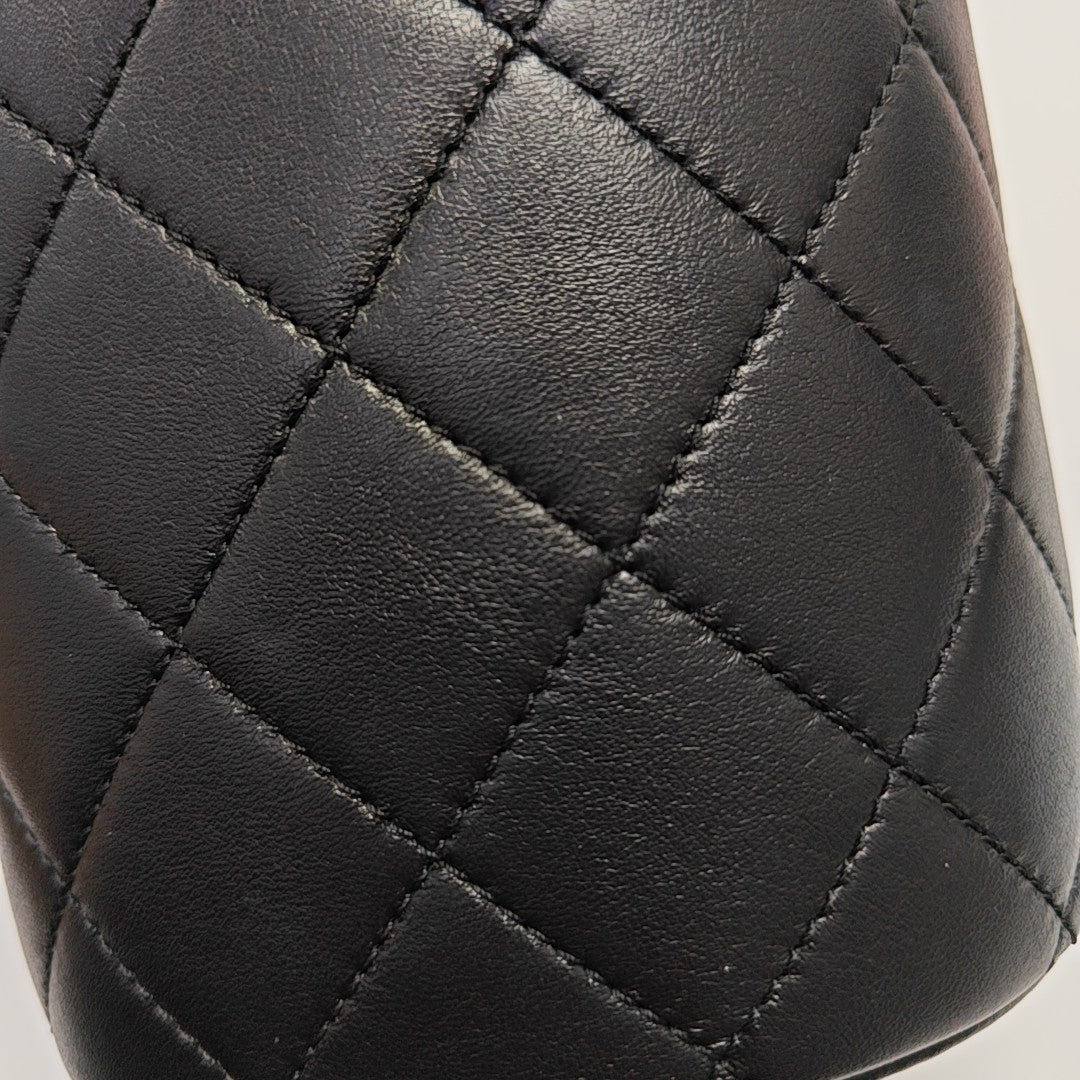 Quilted Lambskin Black